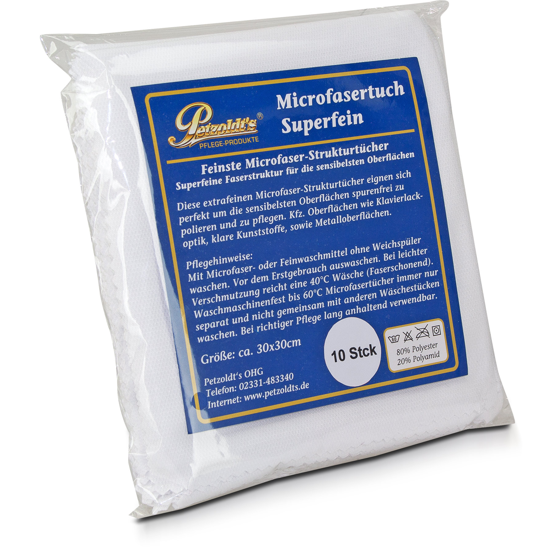 10 petzoldts microfasertuch superfein polieren pflegen 2