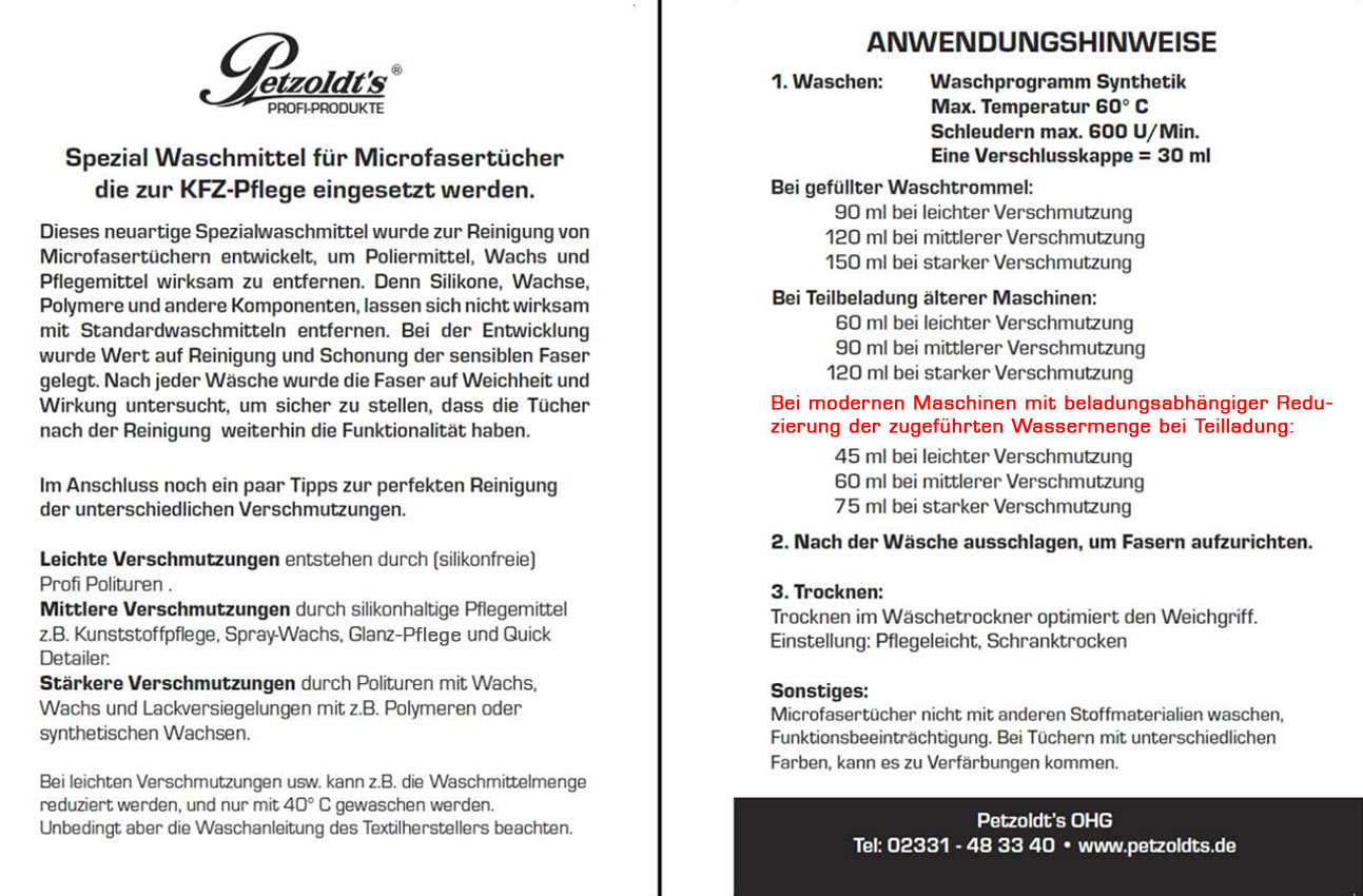petzoldts waschmittel microfaser-poliertuecher anleitung