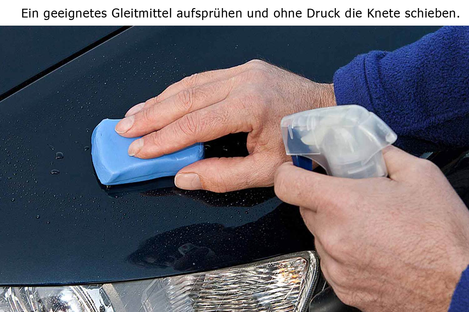 anwendung reinigungsknete petzoldts gleitmittel