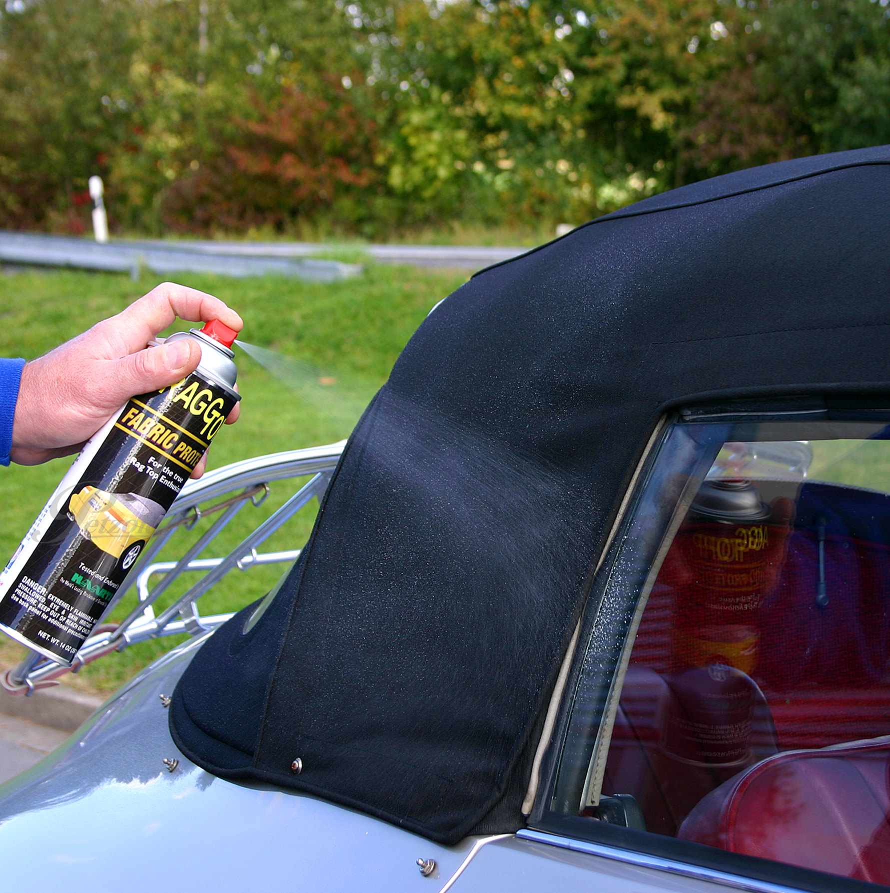 raggtopp protectant cabrio stoffverdeck impraegnierung 2