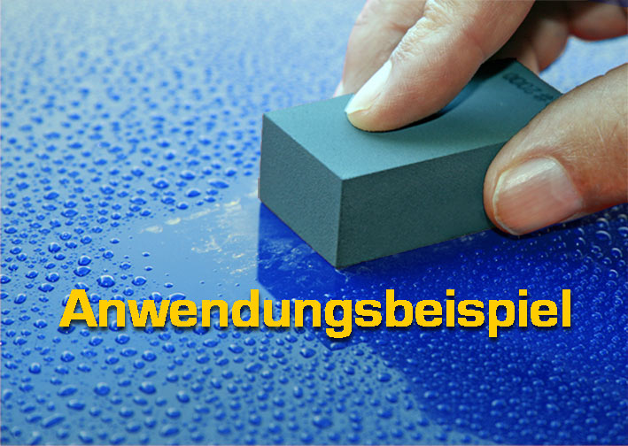 nass-schleifblock anwendung beispiel