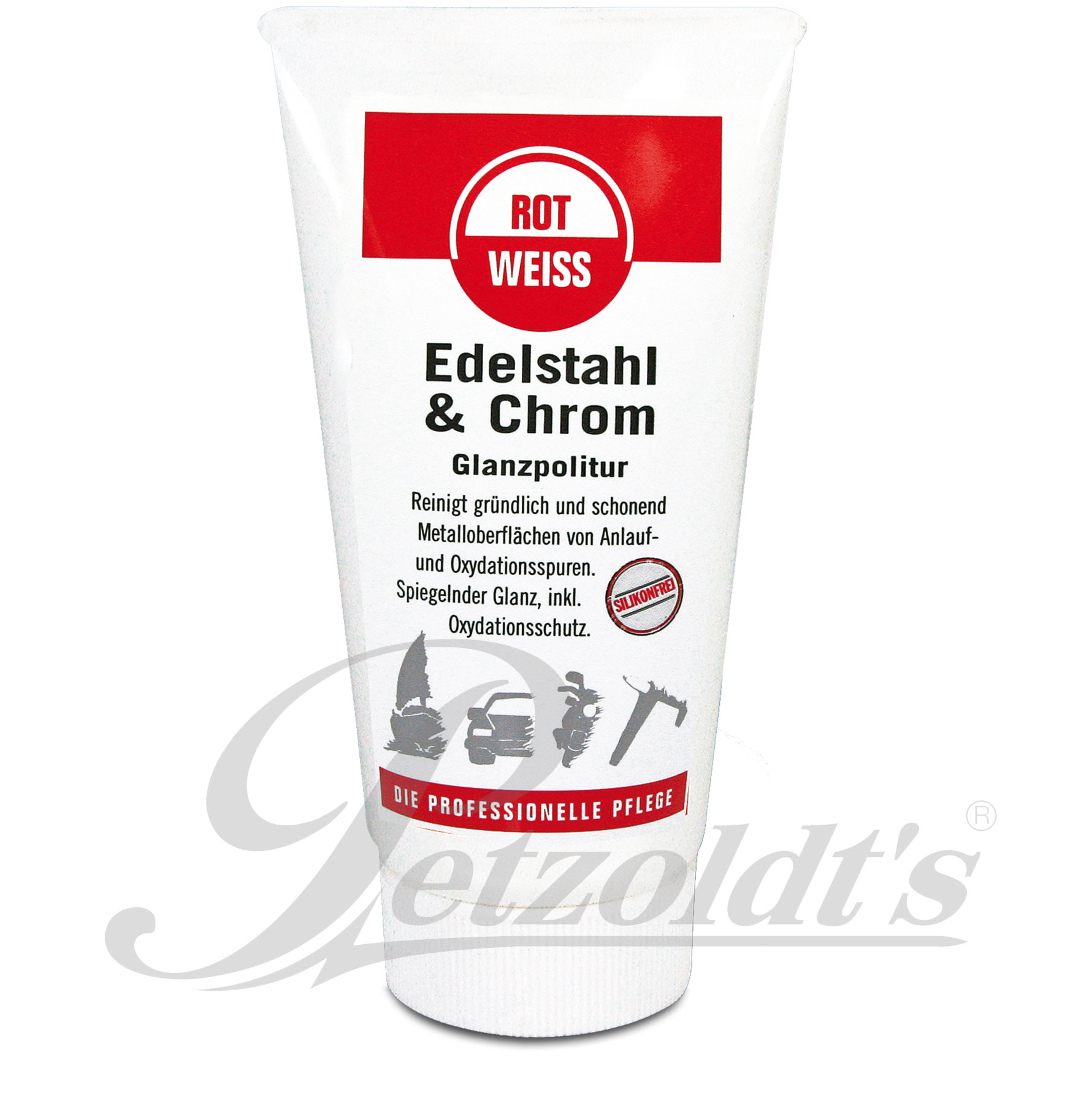 chrom edelstahl-glanzpolitur rotweiss 1