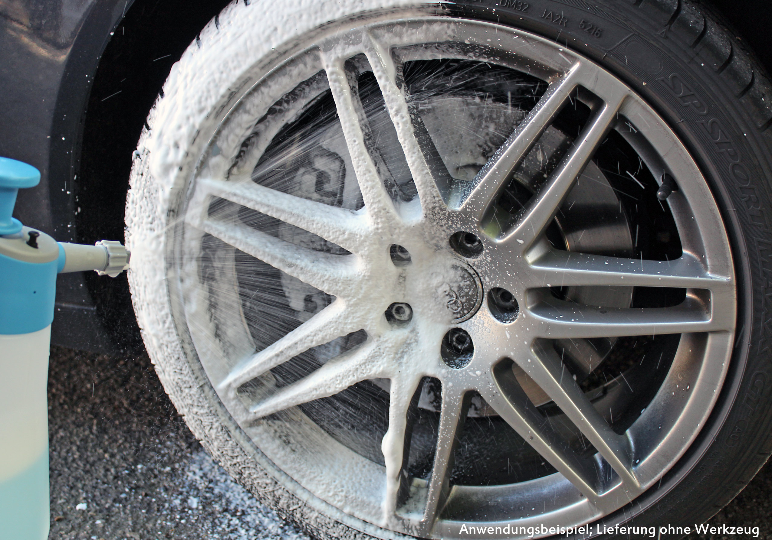 schaum-shampoo petzoldts test snowfoam autoweasche