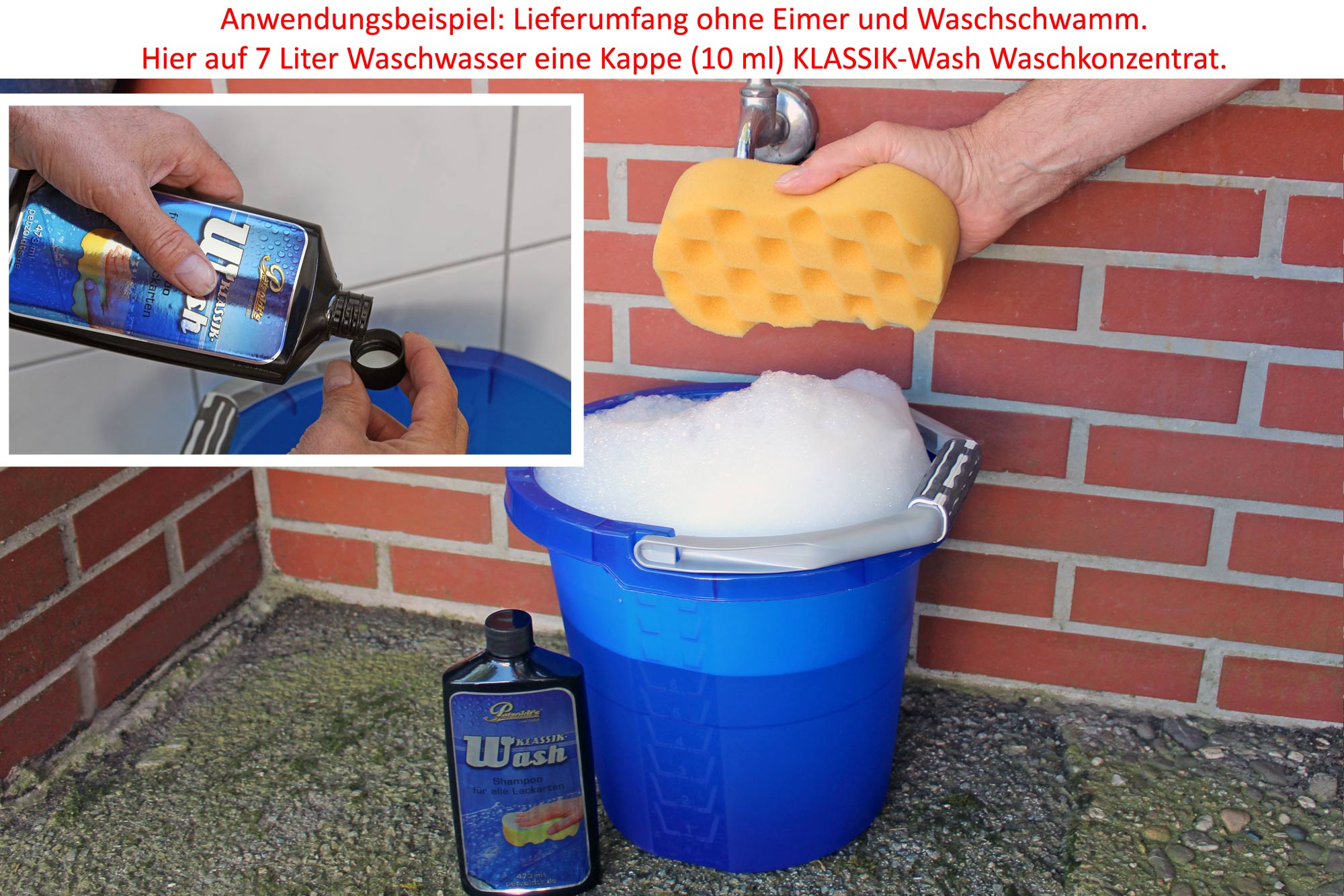 klassik-glass waschkonzentrat dosierung test