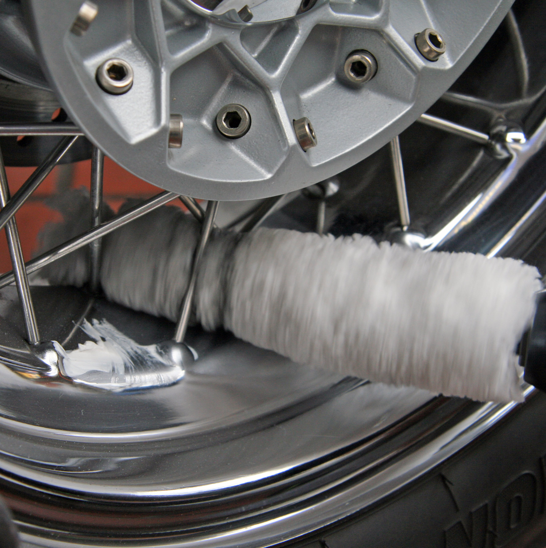 microfaser polierbuersten fix40 motorrad speichen