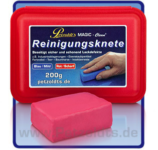 reinigungsknete petzoldts rot 200 lackreinigung